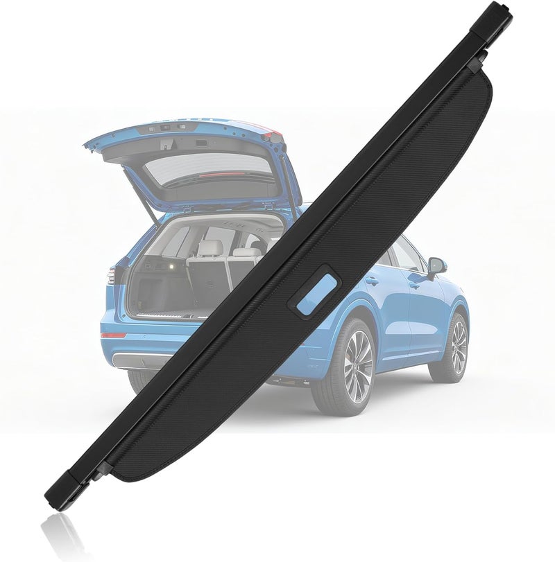 NTLTPYY Cargo Cover for Dodge Durango 2011-2025 l4 V8 5.7L 6.2L 6.4L &V6 3.6L - Waterproof Tear Accessories-Resistant Carbon Fibe Trunk Cover, Car Retractable Cargo Cover - Image 1